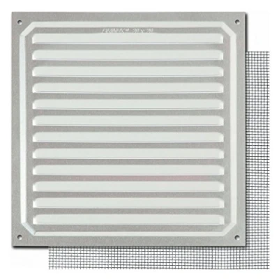 Image of brinox b73040 a Grille with Mosquito Net (20 x 20 cm Aluminium