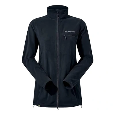 Image of Berghaus Women&#039;s Prism Flex Maternity Fleece Stretch Jacket, Black, 18
