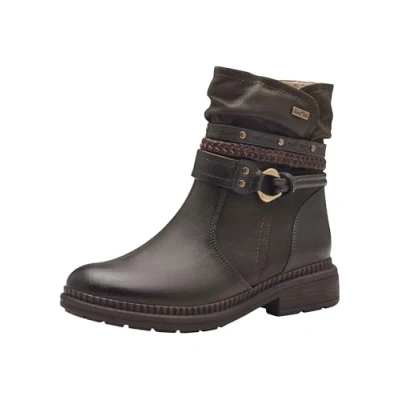 Image of Jana Women&#039;s Flat Boot 8 25464 43 Fashion, Olive, 5 UK