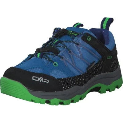 Image of CMP Kids Rigel Low Trekking Shoes WP, Danube Bluish, 3 UK