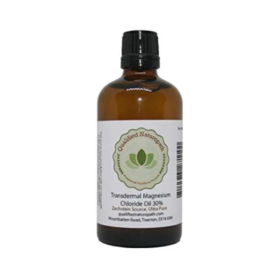 Image of Magnesium Oil Drops 100ml Pure Transdermal Chloride Zechstein Sourced