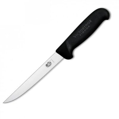 Image of Victorinox Fibrox 15cm Boning Knife Straight Narrow Blade (5610315)