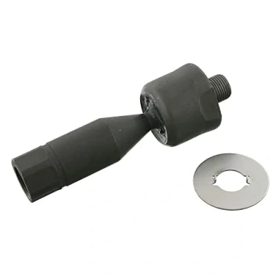 Image of 4550339075 Inner Tie Rod FEBI BILSTEIN 28092 Front axle Left, Right, both sides 132mm BMTS Turbo NEW with locking plate