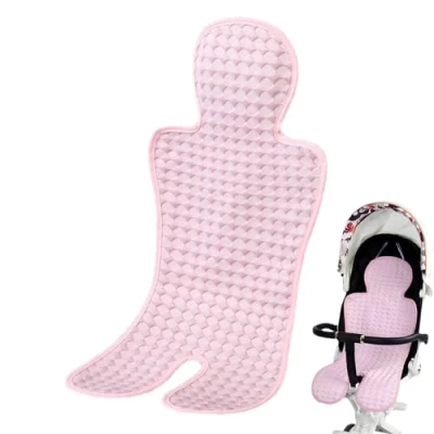 Image of Summer Pushchair Liner, Breathable Cool Ice Silk Insert Liner for Pushchair, Stroller, Pram and Car Seat