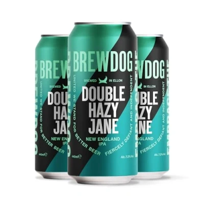 Image of BrewDog Double Hazy 12 x 440ml cans
