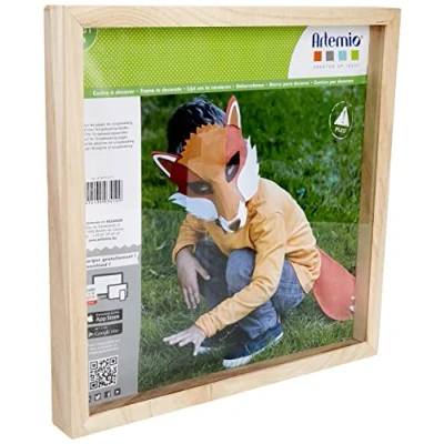 Image of Artemio Photo Frame Door fillme, Wood, Beige, 31 x cm