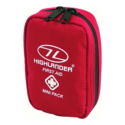 Image of Highlander Mini First Aid Pack Red