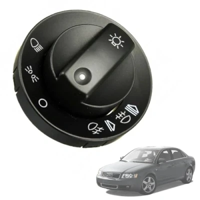 Image of Twowinds Light Switch Housing, Headlight Control Cover, and Fog Housing Compatible with Audi A4 8E B6 (2000 2005) B7 (2002 2008) 8E0941531