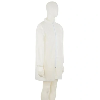 Image of 3M Visitors Coat, White, 4400 W S