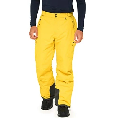 Image of Arctix Men&#039;s Snow Sports Cargo Pants, Bamboo Yellow, 2X Large (44 46W * 36L)