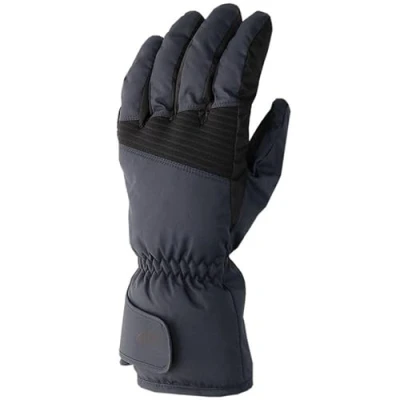 Image of 4F Men&#039;s SKI Gloves REM001 Jeans, Navy, XL