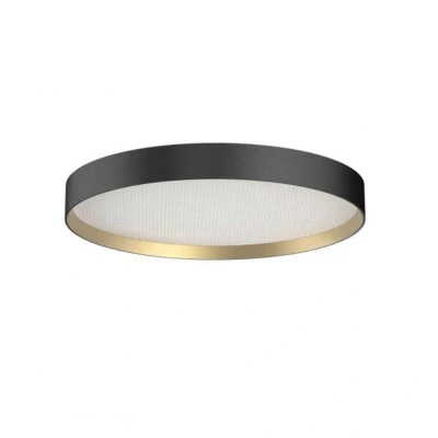Image of LOOM DESIGN LED ceiling lamp Lucia black/gold coloured Ø 60 cm