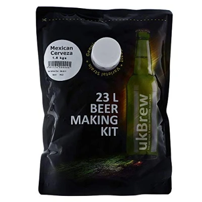 Image of UKBrew Mexican Cerveza 1.6kg Home Brew Beer Kit