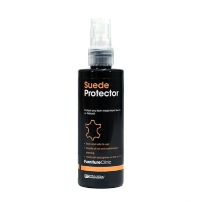 Image of Furniture Clinic Suede Protector Spray Used to Protect Shoes, Bags, Clothing &amp; Sofas. Repels Stains Holds Dirt on the Surface 125ml