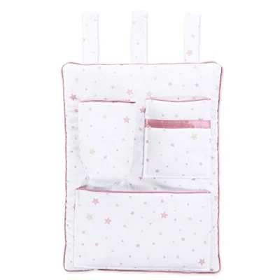Image of babybay Organizer, White starsmix Sand/Berry, one Size
