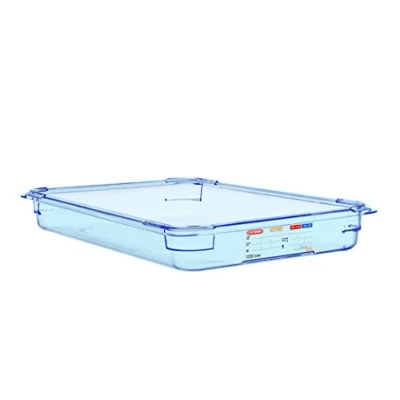 Image of Araven ABS (BPA Free) Blue Container GN 1/1 65mm
