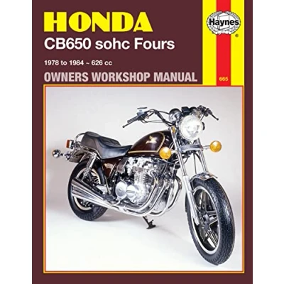 Image of Honda CB650 sohc Fours (78 84) Haynes Repair Manual