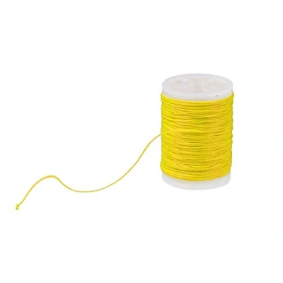 Image of Inzopo 110m Strong Pull Archery Fiber Bow String Serving Thread Bowstring Protector for Strings Yellow