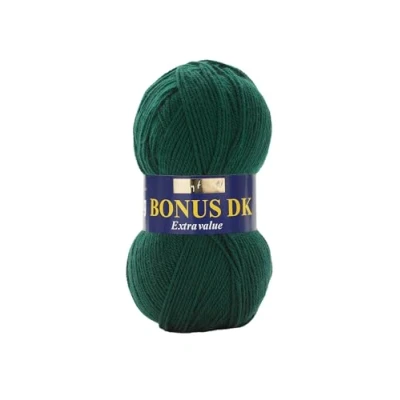 Image of Hayfield Bonus DK Double Knitting, Bottle Green (839), 100g by Sirdar