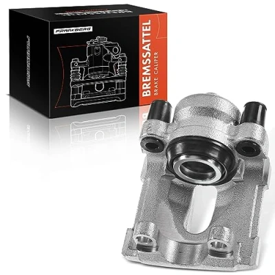 Image of Frankberg Brake Caliper Rear Left Compatible with 1 Series E81 E87 116 130 04 11 E82 E88 118 135 07 13 3 E90 E91 E92 316 325 E93 318 06 Replace# 34216768697