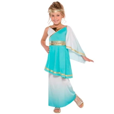 Image of amscan Child Girls Venus Goddess Costume (Age 8 10 Years)