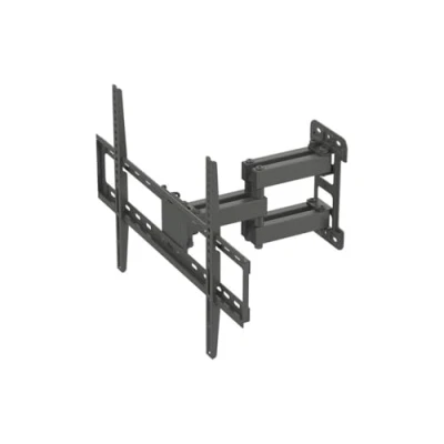 Image of Monoprice Titan Series Full Motion Articulating TV Wall Mount Bracket for TVs Up to 70in Max Weight 99lbs VESA Patterns 600x400 Rotating Black