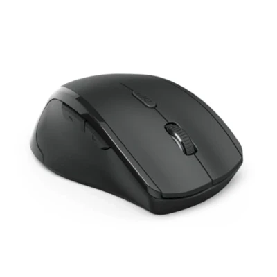 Image of Hama Ergonimic Left handed Wireless Mouse without Cable Radio USB Receiver 800 1600 DPI 3 Buttons Including Browser 2.4 GHz Black