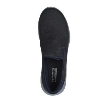 Image of Skechers Men&#039;s GO Walk 7, Navy Textile, 9.5 UK