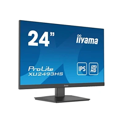 Image of iiyama XU2493HS B5 24 Inch IPS LCD with Slim Bezel, 4ms, Full HD 1920x1080, 1x HDMI,1 x DisplayPort, 2 2W Speakers