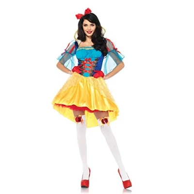 Image of Leg Avenue 85583 &quot;Storybook Snow White Fancy Dress Costume (Small/Medium, 2 Piece)