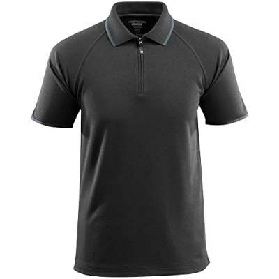 Image of Mascot 50458 978 09 Palamos Hardwear Temperature Regulating Tencel Polo Shirt, Size 2XL, Black