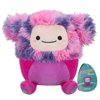 Image of Squishmallows Squisharoys Woxie the Bigfoot 19 cm, Official Jazwares Plush, Super Soft Cuddly Toy Rare Model 2024