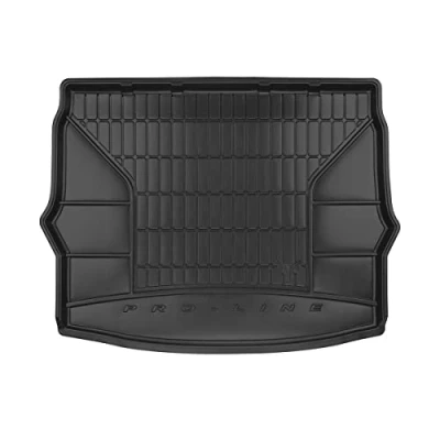 Image of DBS car boot mat custom made tray raised edges rubber anti slip easy maintenance steering wheel left 1766568