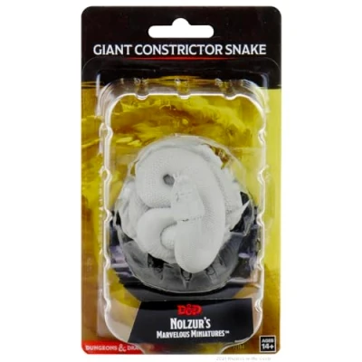 Image of D&amp;D Nolzur&#039;s Marvelous Unpainted Miniatures (W13) Giant Constrictor Snake