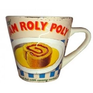 Image of Martin Wiscombe Stoneware Large Jam Roly Poly Mug, Assorted