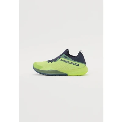 Image of Head Motion PRO Padel shoes, Men&#039;s, Size: 11.5, Lime/navy Textile/synthetics