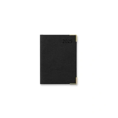 Image of Letts of London Connoisseur Mini Pocket week to view 2025 diary black
