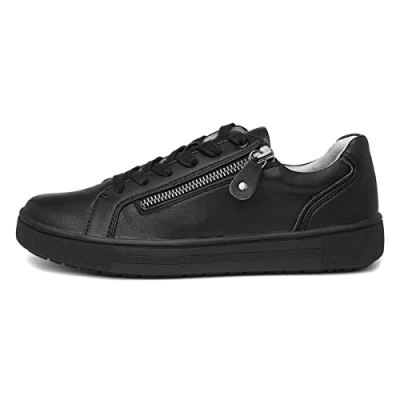 Image of Jana Softline Womens Black Casual Shoe Size 4 UK