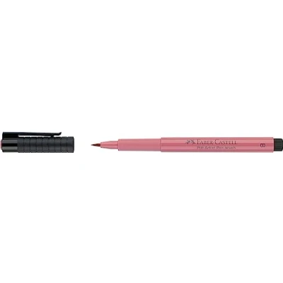 Image of Faber Castell Art &amp; Graphic Pitt Artist Pen Brush India Ink Pen, Coral, Single For Art, Craft, Drawing, Sketching, Home, School, University, Colouring