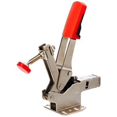 Image of Bessey STC HH70 Horizontal Auto Adjust Toggle Nickel Plated Clamp, Silver by Malleable