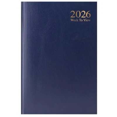 Image of 2025 Diary A5 Week to View Navy Blue