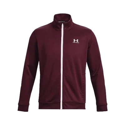 Image of Under Armour SPORTSTYLE TRICOT JACKET, Red, SM