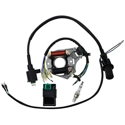 Image of GOOFIT Ignition Rebuild Kit Replacement For 50cc 70cc 90cc 110cc 125cc ATV Stator CDI Coil Plug