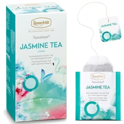 Image of Ronnefeldt Teavelope Jasmine Tea Green 25 X 1.5g Bag [Mix]