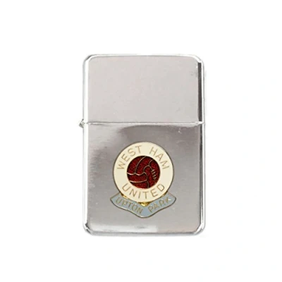 Image of West Ham United football club stormproof petrol lighter