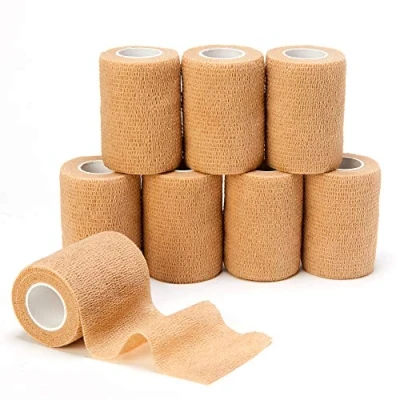 Image of Cohesive Bandages 7.5cm X 4.5 m, 8 Rolls Elastic Self Adhesive Bandage Tape