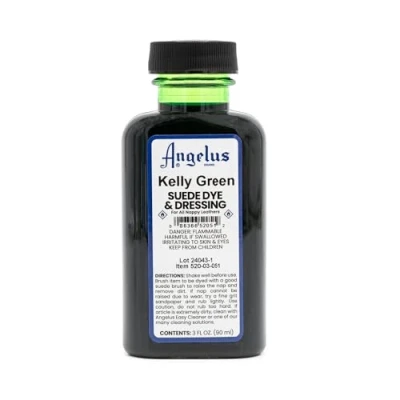 Image of Angelus Suede Dye Kelly Green 3oz
