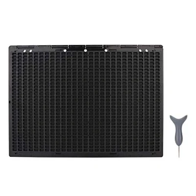 Image of JULYKAI Braille Slate Stylus Kit,Portable 27 Lines 30 Cells Writing and Learning Tool Accessory Paper For Or Brailler