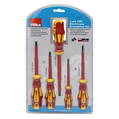 Image of 5 pce VDE Electricians Screwdriver Set