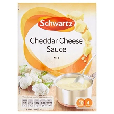Image of Schwartz Cheddar Cheese Sauce Mix (40g) Pack of 6